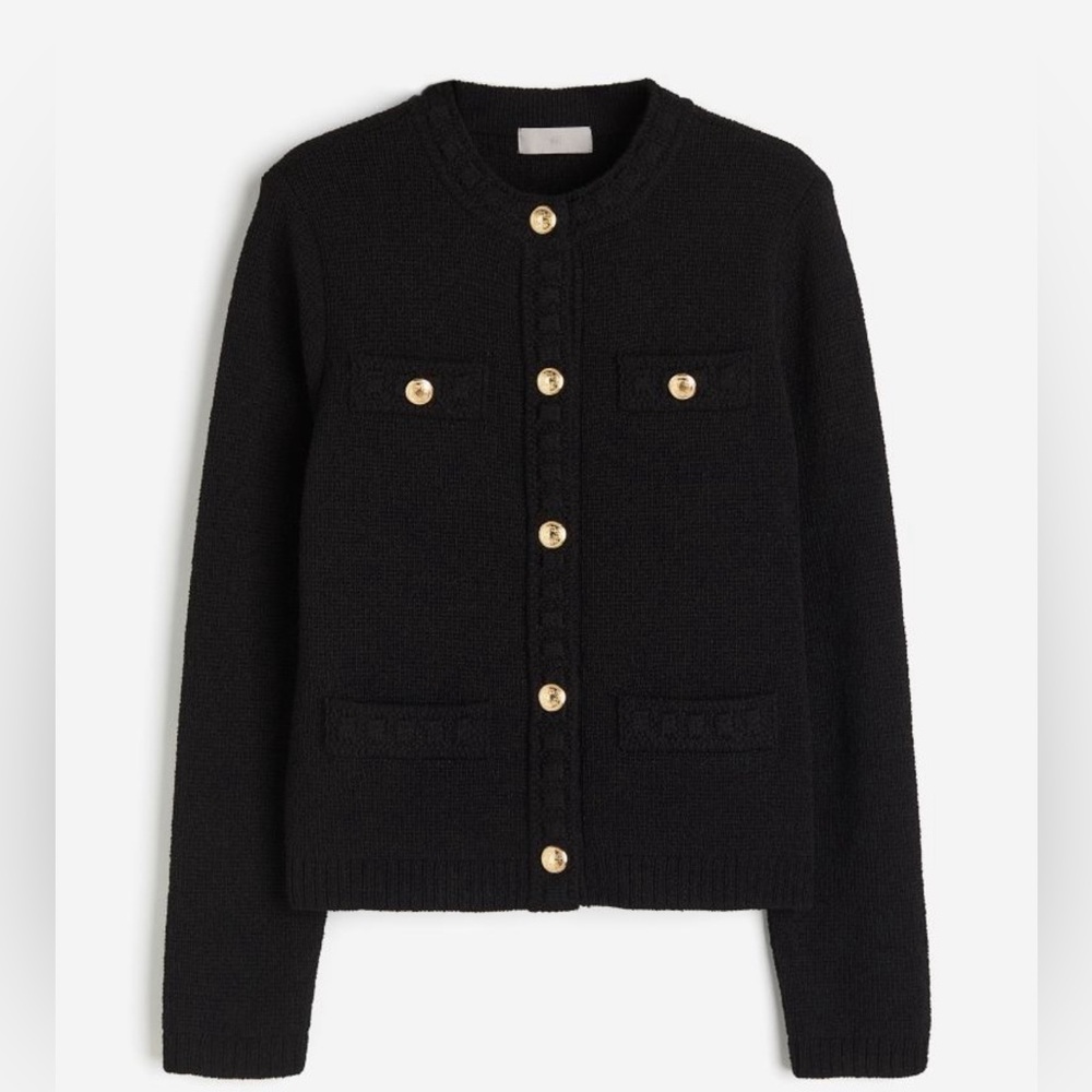 Textured knit Cardigan